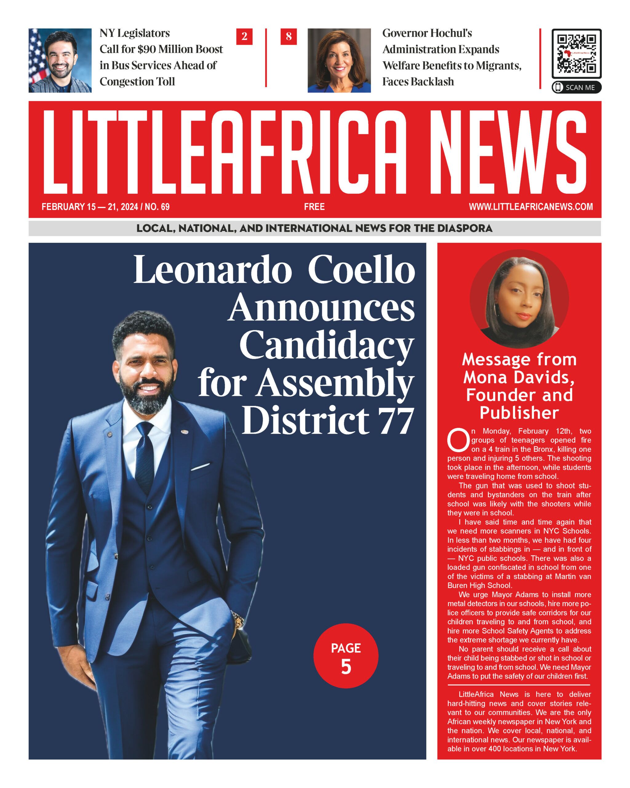LittleAfrica News Newspaper_FrontPage_February15-21_2024