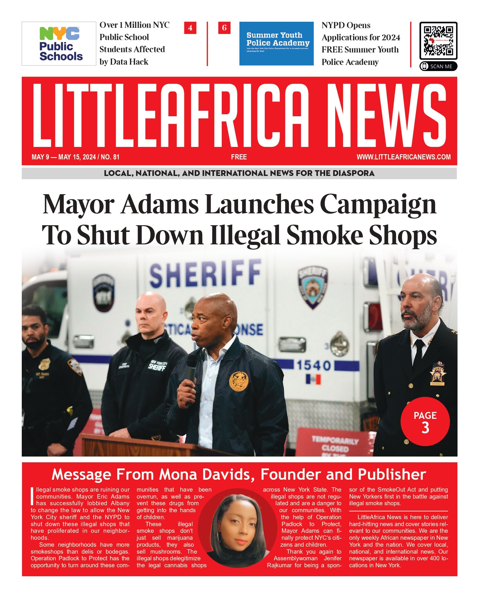 LittleAfrica News Newspaper: May 9-May 15, 2024